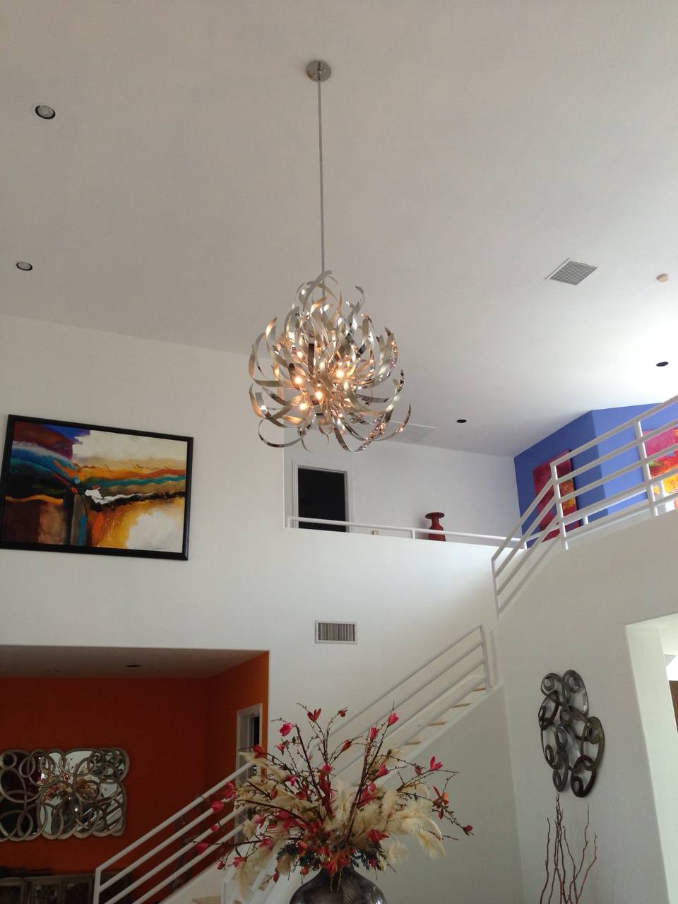 Clients' lighting installation project example.