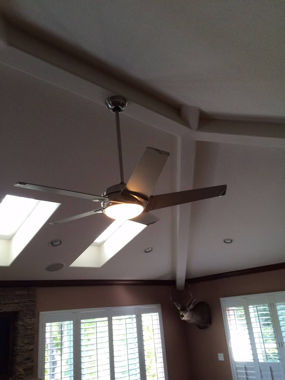 Get an estimate of how much a black ceiling fan would cost for free.
